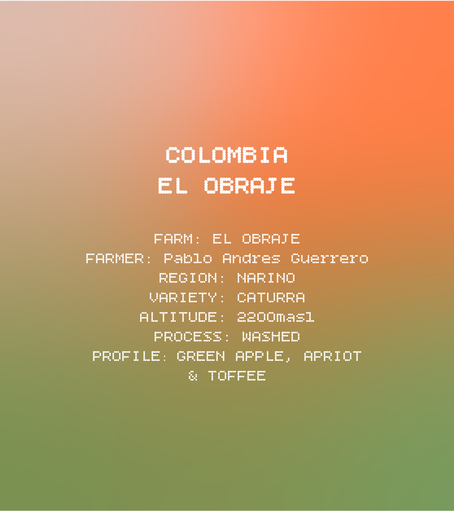 Colombia El Obraje